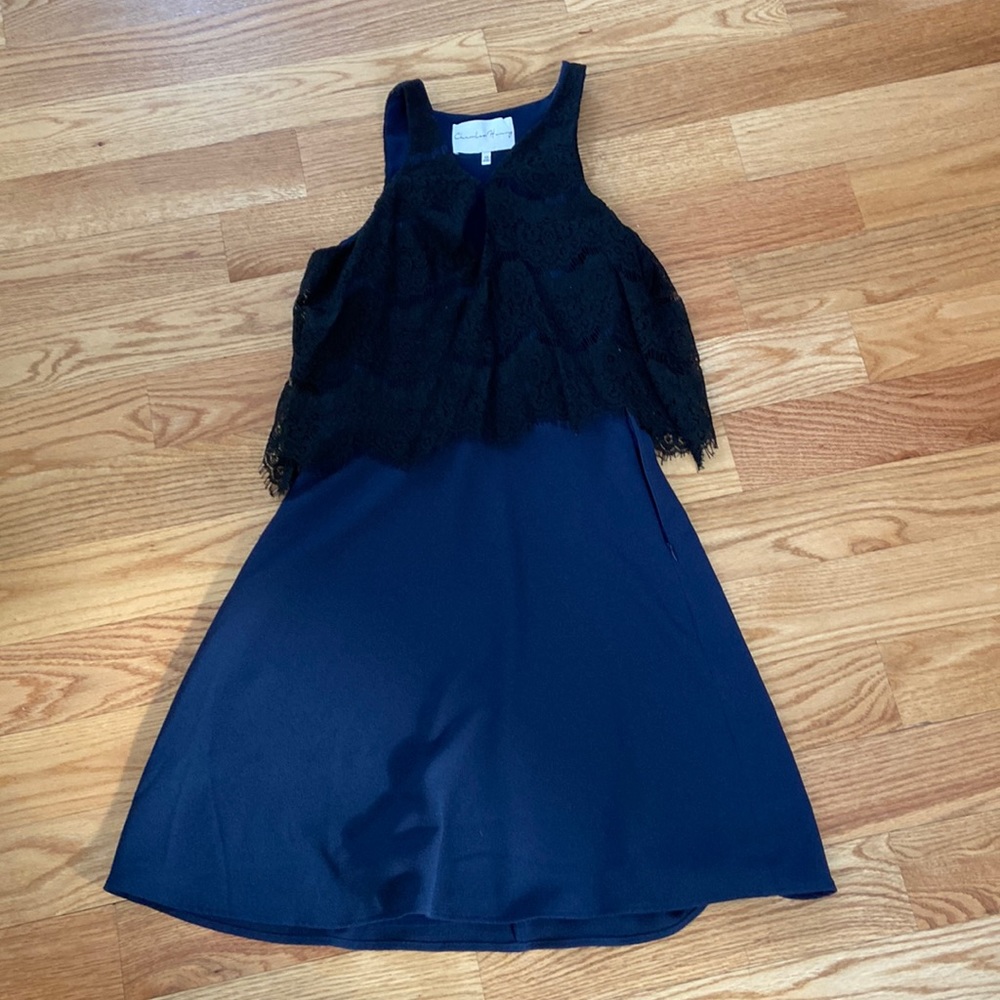 Charles Henry cocktail dress